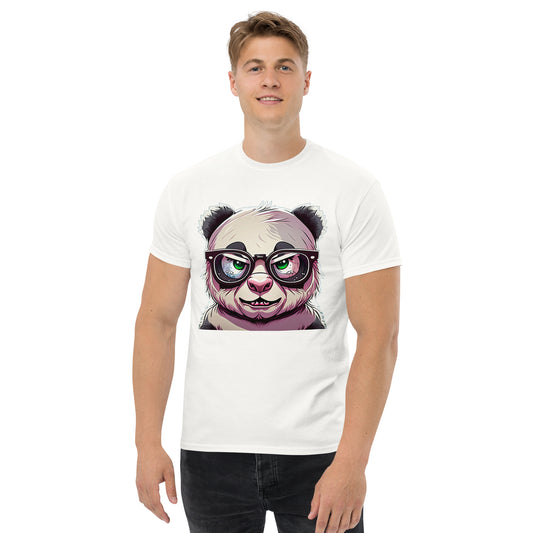 Angry Panda Wearing Glasses