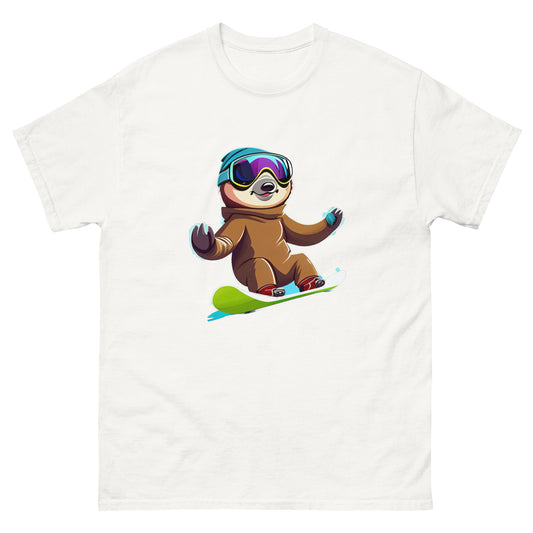 Snowboarding Sloth