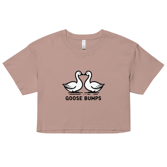 Goose Bumps Women’s crop top